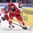 MINSK, BELARUS - MAY 17: Denmark's Jesper B. Jensen #41 pulls the puck away from Czech Republic's Martin Sevc #55 during preliminary round action at the 2014 IIHF Ice Hockey World Championship. (Photo by Richard Wolowicz/HHOF-IIHF Images)

